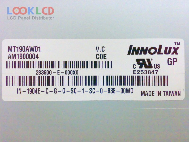 MT190AW01 V.C
